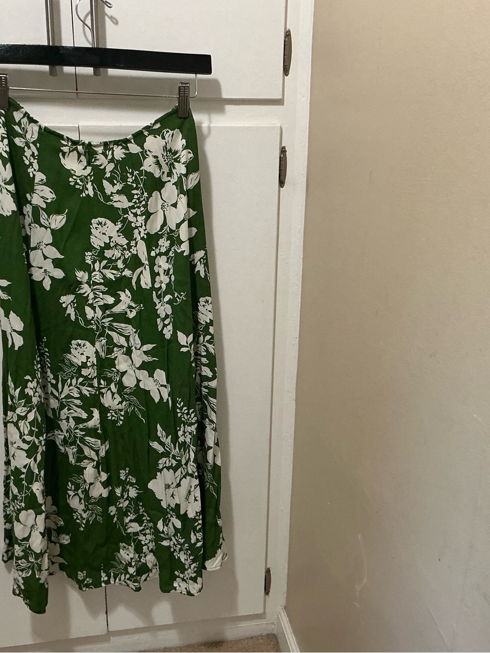 Reformation Green Floral Maxi Skirt - Picture 3 of 3